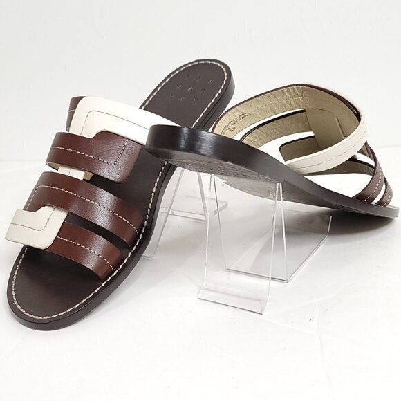 Trademark Interlock Vachetta Sandals (Flats,Flat Sandals) - Picture 6 of 9